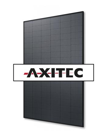 Axitec 400Wp musta lasi-lasi -aurinkopaneeli