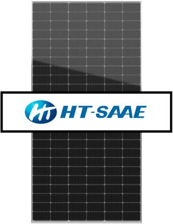 HT-S 545Wp bifacial lasi-lasi -aurinkopaneeli