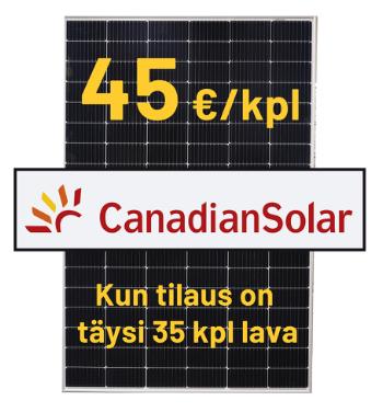 CanadianSolar CS6R-MS 410W -aurinkopaneeli